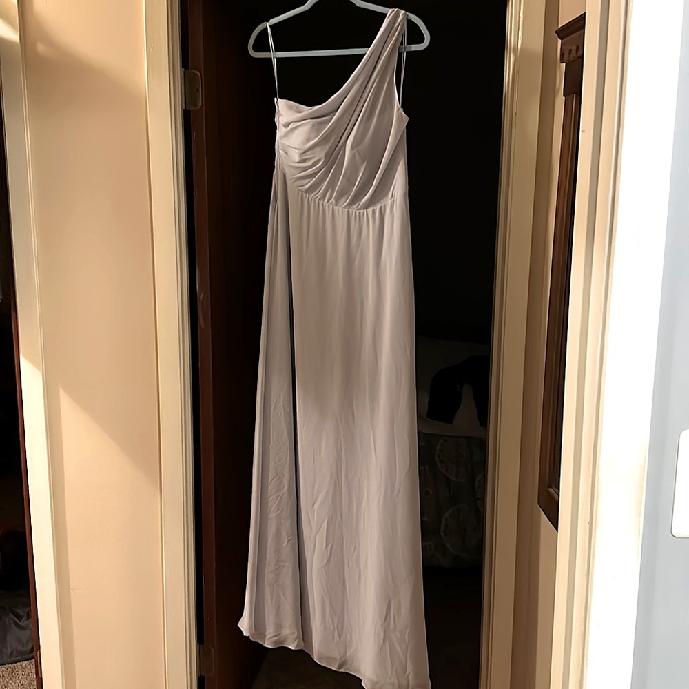 Brody grey Bridesmaids dress